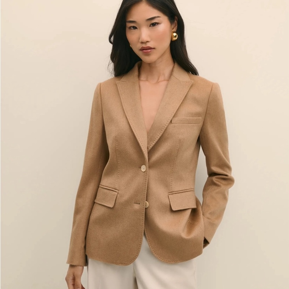 Brooks Brothers Camel Hair Women's Blazer